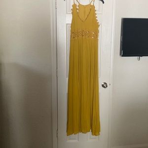 Lulus mustard maxi
